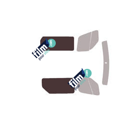 Kit film solaire Opel Movano (2) L1 / L2 / L3 / L4 Utilitaire 5 portes (depuis 2010) 1 porte latérale et 2 vitres fixes