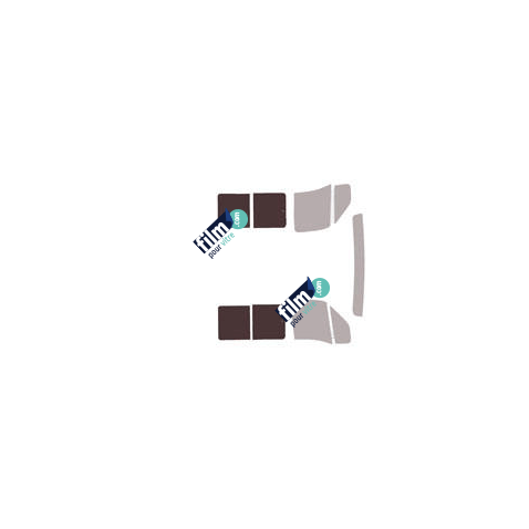 Kit film solaire Renault Master (2) Utilitaire 5 portes (1997 - 2010) 1 porte latérale et vitres coulissantes