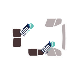 Kit film solaire Opel Vivaro (2) Utilitaire 5 portes (depuis 2014) 1 porte latérale, 1 vitre coulissante à droite et 2 portes arrières