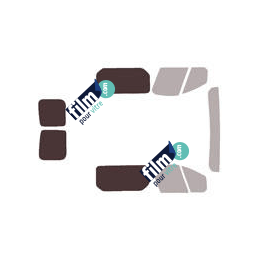 Kit film solaire Renault Trafic (3) Utilitaire 5/6 portes (depuis 2014) 2 vitres fixes et 2 portes arrières