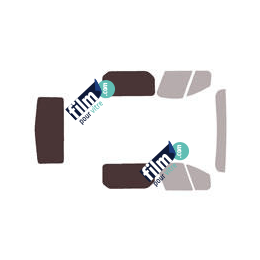 Kit film solaire Opel Vivaro (2) Utilitaire 4/5 portes (depuis 2014) 2 vitres fixes et hayon