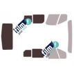 Kit film solaire Opel Vivaro (2) Utilitaire 4/5 portes (depuis 2014) 2 vitres coulissantes et hayon