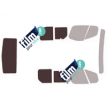 Kit film solaire Opel Vivaro (1) Utilitaire 4 portes (2002 - 2015) 2 vitres coulissantes et hayon