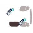 Kit film solaire Nissan PrimaStar (1) Utilitaire 4/5 portes (2002 - 2015) 1 vitre fixe à droite
