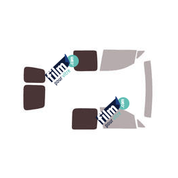 Kit film solaire Volkswagen Caddy (4) Utilitaire 5/6 portes (2016 - 2020) 2 vitres fixes et 2 portes arrières