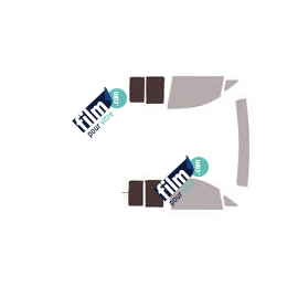 Kit film solaire Volkswagen Caddy (3) Utilitaire 4/5/6 portes (2004 - 2016) 2 vitres coulissantes