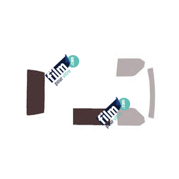 Kit film solaire Volkswagen Transporter T4 (4) Utilitaire 4 portes (1990 - 2003) 1 vitre fixe et hayon