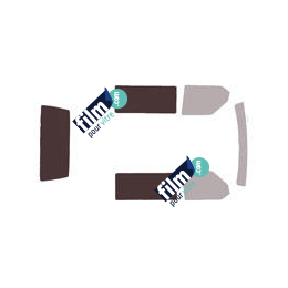 Kit film solaire Volkswagen Transporter T4 (4) Utilitaire 4/5 portes (1990 - 2003) 2 vitres fixes et hayon