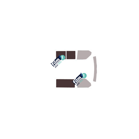 Kit film solaire Volkswagen Transporter T4 (4) Utilitaire 4/5/6 portes (1990 - 2003) 1 vitre fixe à droite et 1 vitre coulissante à gauche