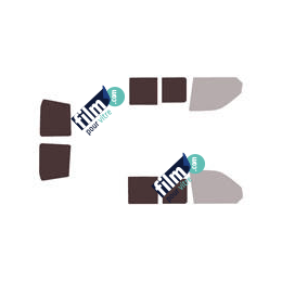 Kit film solaire Volkswagen Transporter T5 (5) Utilitaire 5 portes (2003 - 2015) 1 porte latérale, 2 vitres coulissantes et 2 portes arrières