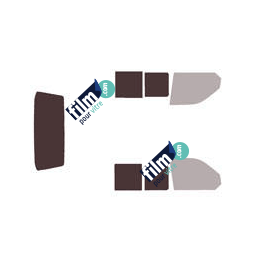 Kit film solaire Volkswagen Transporter T5 (5) Utilitaire 5 portes (2003 - 2015) 2 portes latérales, 2 vitres coulissantes et hayon