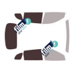 Kit film solaire Jeep Cherokee (5) Phase 2 5 portes (depuis 2019)