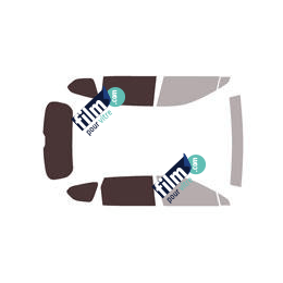 Kit film solaire Hyundai Santa Fe (4) Hayon 5 portes (depuis 2018) vitres avant longues