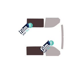 Kit film solaire Volkswagen Transporter T6 (6) Utilitaire 5/6 portes (depuis 2015) 2 portes latérales, vitres fixes