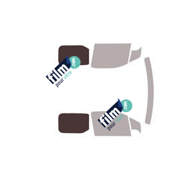 Kit film solaire Opel Combo (C) Utilitaire 5/6 portes (depuis 2018) 2 portes latérales et vitres fixes