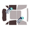 Kit film solaire Mercedes-Benz Classe B (3) 5 portes (depuis 2019)