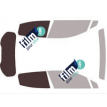 Kit film solaire Renault Clio (5) 5 portes (depuis 2019)