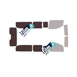 Kit film solaire Peugeot Expert (3) Long 4/5 portes (depuis 2016) vitres ouvrantes, hayon fixes