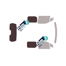 Kit film solaire Peugeot Partner (3) Utilitaire 4-5 portes (depuis 2018) 2 vitres fixes, hayon fixe