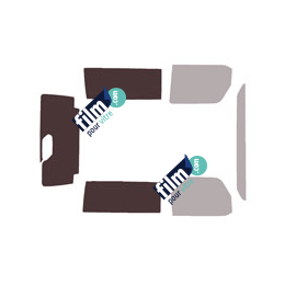 Kit film solaire Jeep Wrangler (5) 3 portes (depuis 2018)