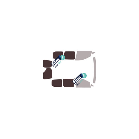 Kit film solaire Volkswagen Caddy (5) 6 portes (depuis 2020) 2 portes arrieres