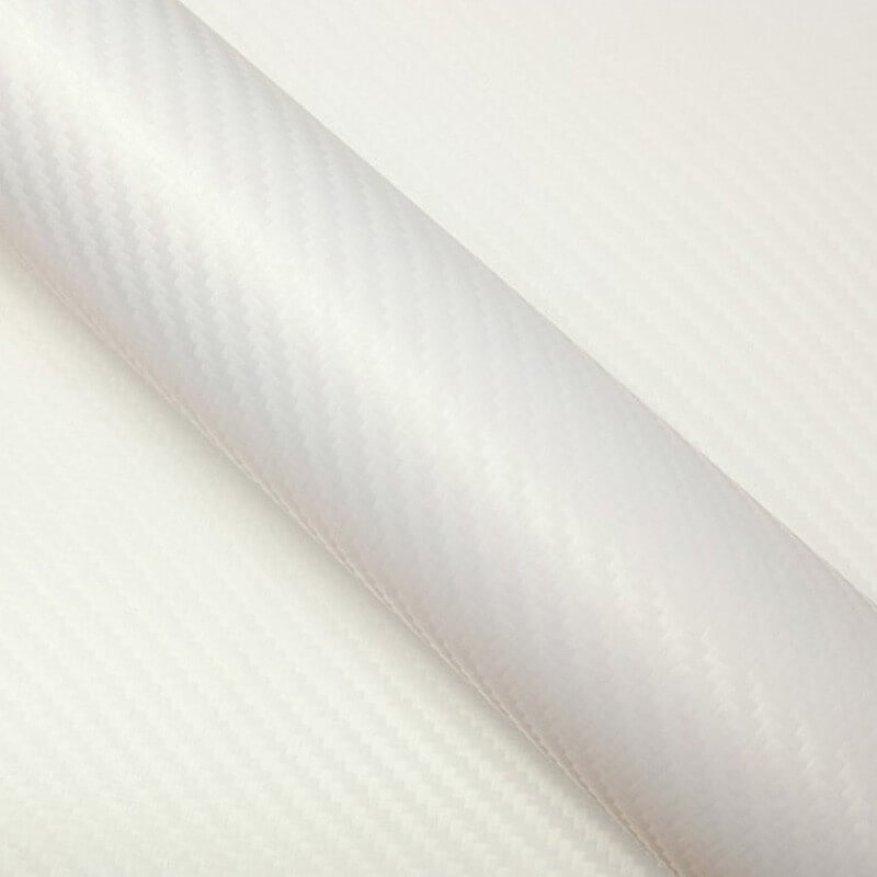 Vinyle covering pour moto Blanc nacré - 3D