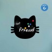 Sticker ardoise chat