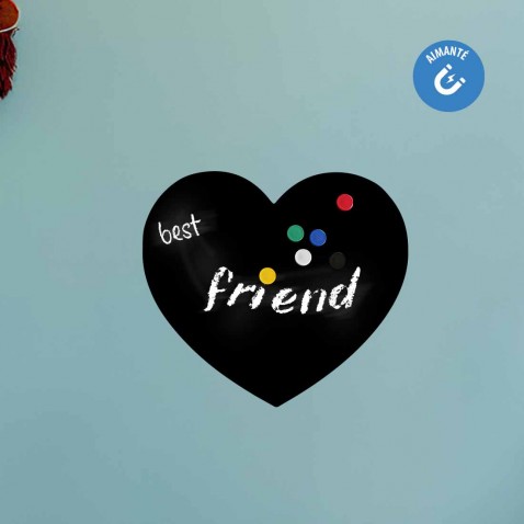 Sticker ardoise cœur