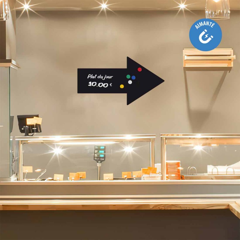 Sticker ardoise flèche