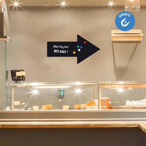 Sticker ardoise flèche