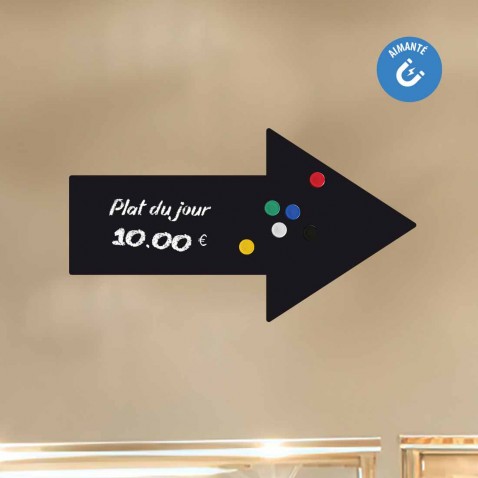 Sticker ardoise flèche