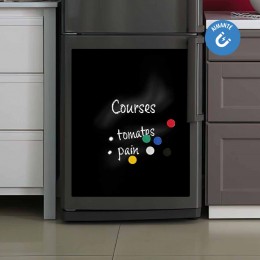 Sticker ardoise pour frigo partie basse