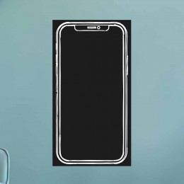 Sticker ardoise smartphone