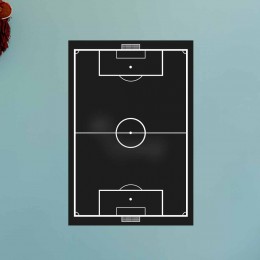 Sticker ardoise terrain de foot