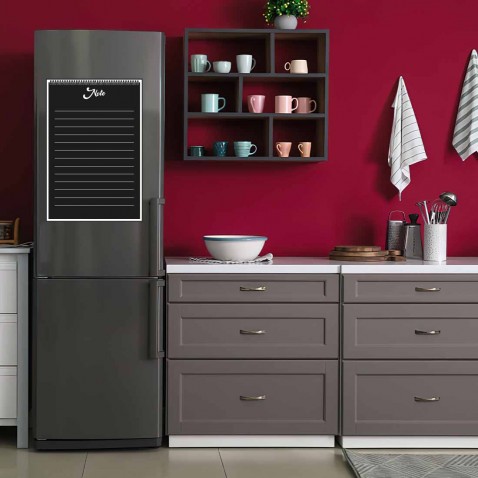 Sticker ardoise carnet de note