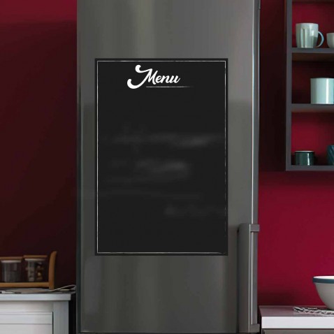 Sticker ardoise menu de restaurant