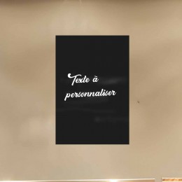 Sticker ardoise texte personnalisé