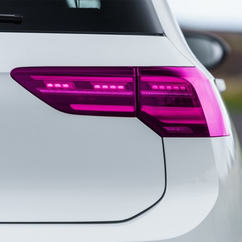 Film pour phare rose framboise