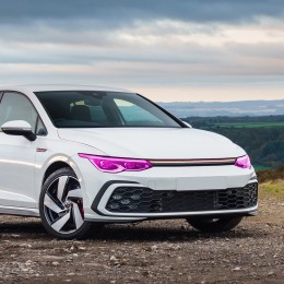 Film pour phare rose framboise