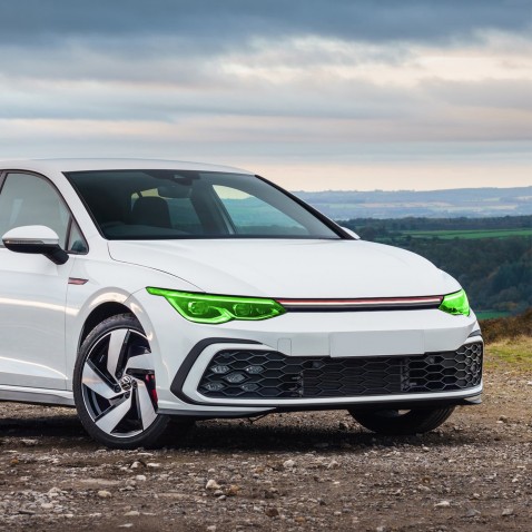 Film pour phare vert pomme