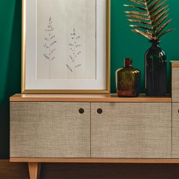 Vinyle adhésif effet tissu beige foncé