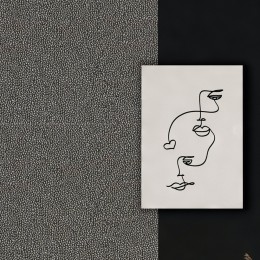 Rouleau adhésif effet cuir martelé noir et argent