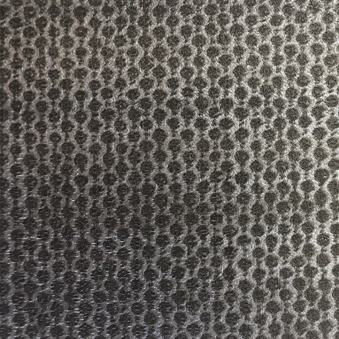 Vinyle adhésif effet tissu nid d'abeille gris