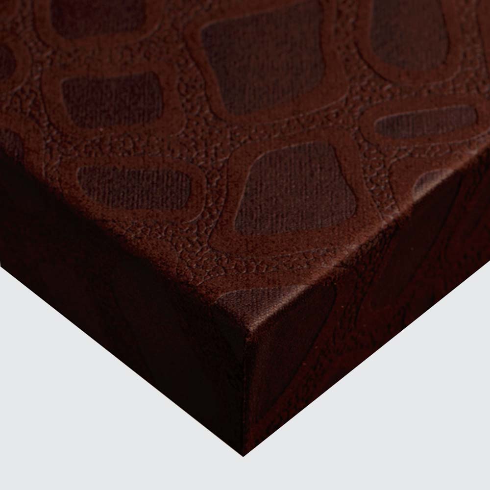 Tissu - Peau de girafe marron