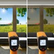 Film solaire anti chaleur bronze pose exterieure pour double vitrage - rejet total énergie solaire 85%