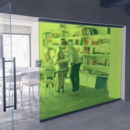 Film couleur vert pomme transparent