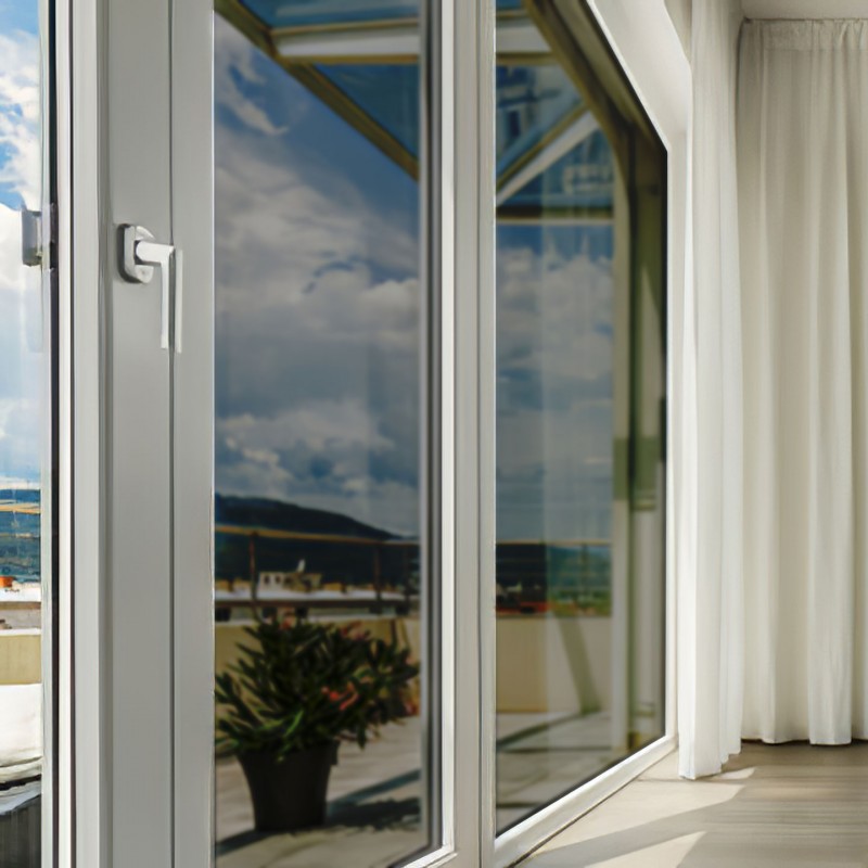 Film couleur gris transparent