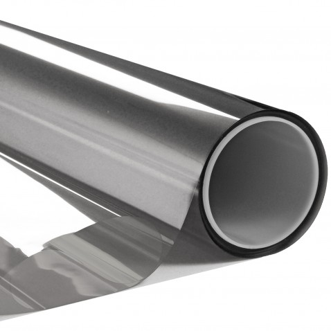 Film couleur gris transparent