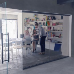 Film couleur gris clair transparent