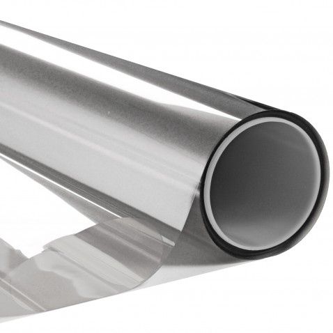 Film couleur gris clair transparent